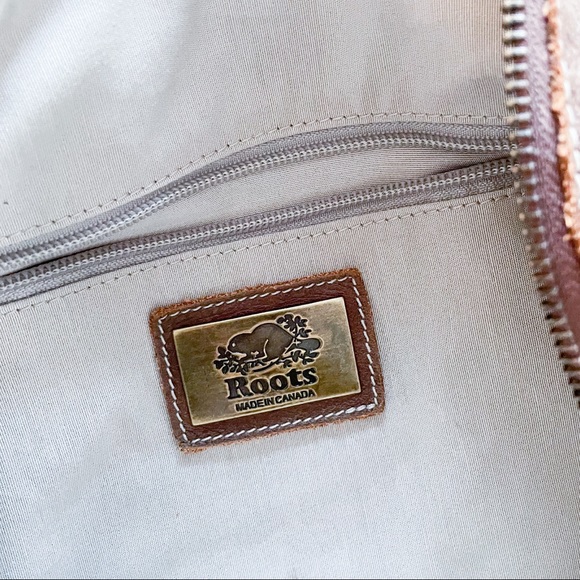 Roots leather made in Canada Purse Tribe Bag - Picture 6 of 7
